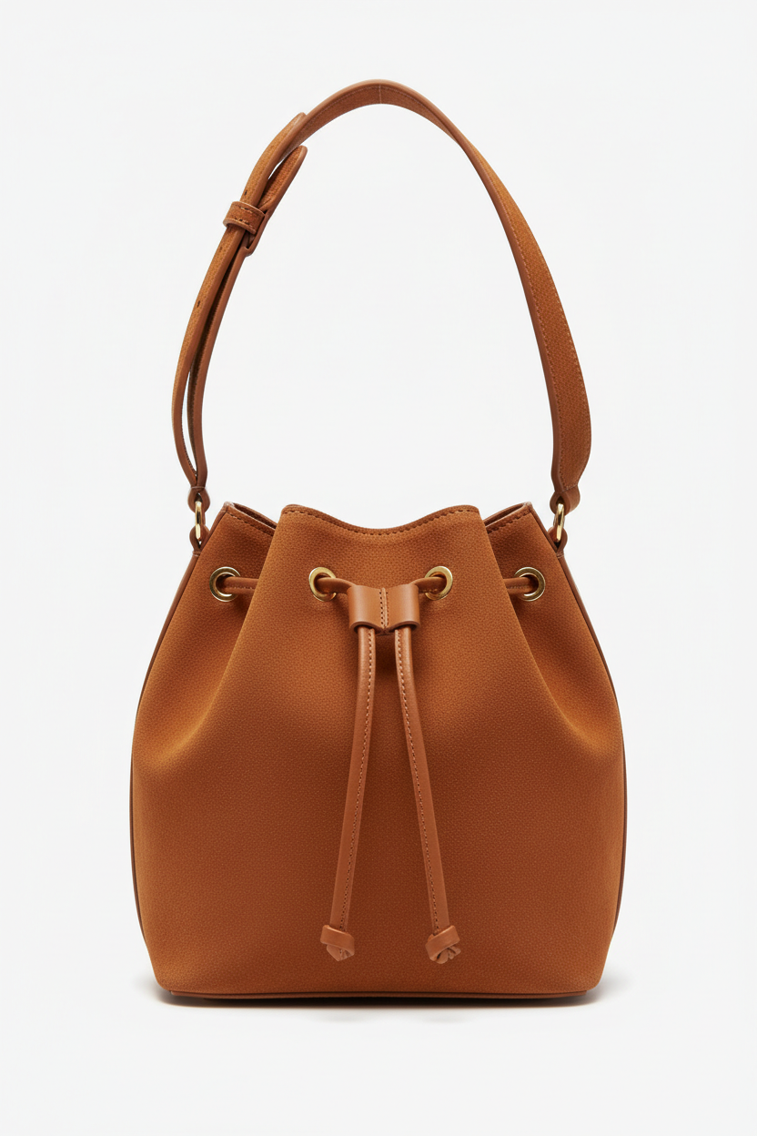 Sienna Suede Bucket Bag